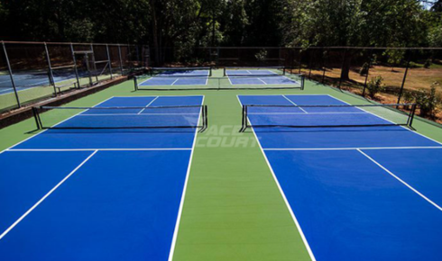 pickleball court flooring