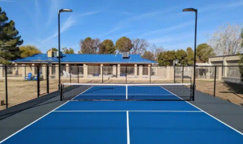 Pickleball court manufacturers near me