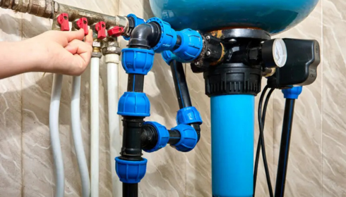 whole house water filter replacement service