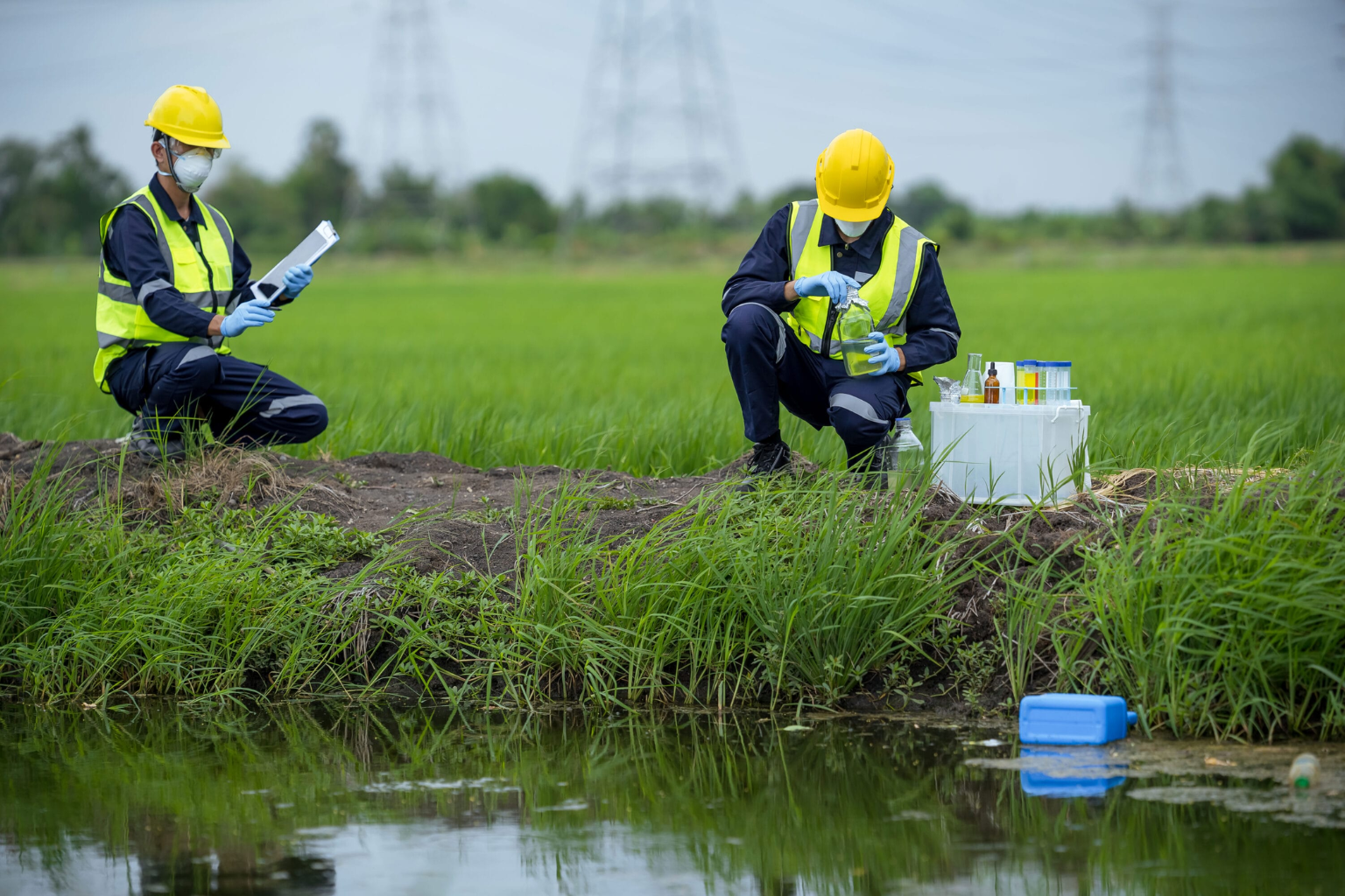 contaminated soil
